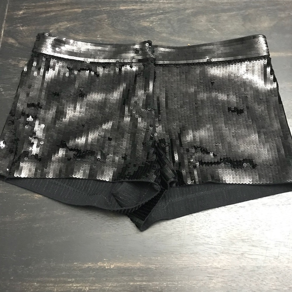 Sequin shorts!!